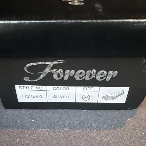 Super Sparkly Forever Ballet Wedges - silver - Picture 4 of 5